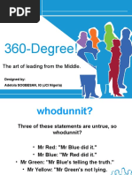 360-Degree!: The Art of Leading From The Middle