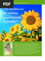 Ser positivo es ser realista