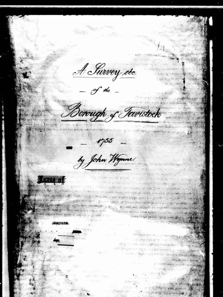 Wynne's 1755 Field Book Index PDF