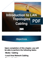 Introduction to LAN topologies cabling