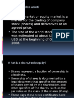 On Stock Market