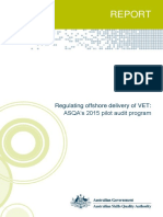 ASQA Regulating Offshore Delivery of VET PDF