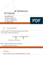 Conditional Sentences (If Clause) : Aji Amrulloh Giffari Faqih PH Haykal Irwansyah M. Machfudz