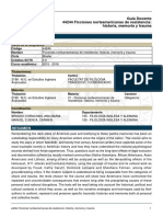 Ficciones Norteamericanas de Resistencia. Historia, Memoria y Trauma