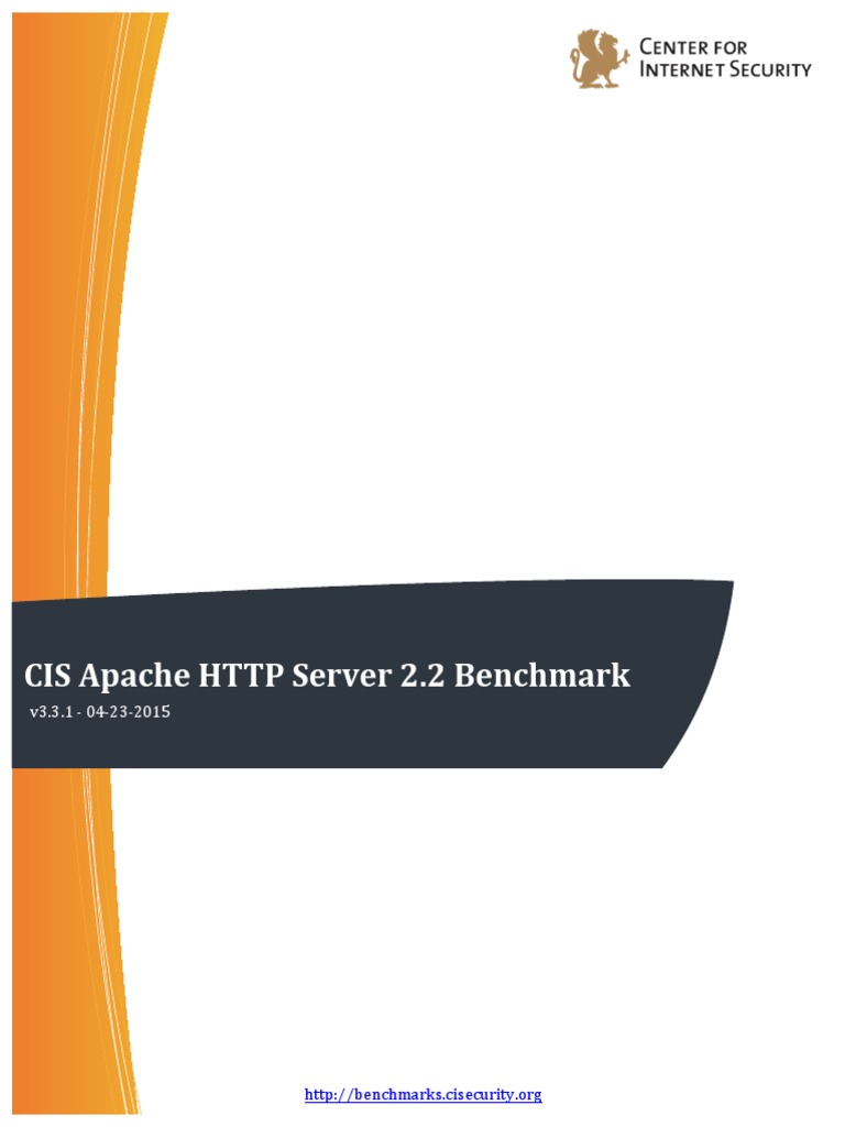 CIS Apache HTTP Server 2.2 Benchmark v3.3.1 PDF | PDF | Transport Layer ...