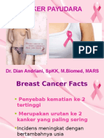 Kanker Payudara: Dr. Dian Andriani, SPKK, M.Biomed, Mars