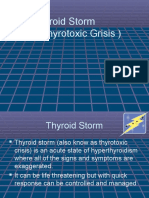 Thyroid Storm (Thyrotoxic Grisis)