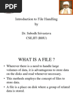 File Handling 