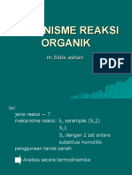 Mekanisme Reaksi Organik 