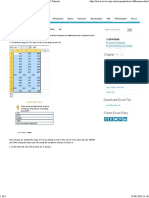 Row Differences: Excel Easy