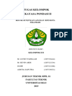 Tugas Pondasi 2 Kunjungan Lapangan