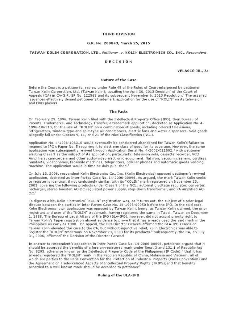 Trademark Cases Trademark Res Judicata