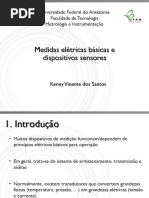 Aula sobre Metrologia e Instrumentação