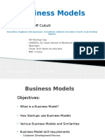 Business Models: Jeff Cutuli