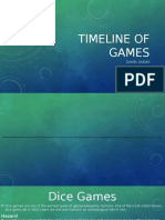 Timeline of Games