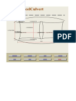 Excel Culvert Design Analysis