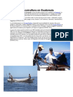 Pesca y La Acuicultura en Guatemala