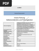 Dienstvoorschrift Innere Führung ...