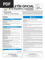 Boletín Oficial de la República Argentina, Número 33.439. 12 de agosto de 2016