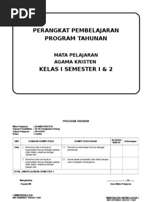 Program Tahunan Kristen