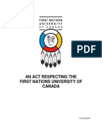 2010 june 10fnuniversity of canada act-amended