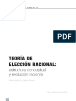 LECTURA 2 - Teoría de Elección Racional Estructura Conceptual Abitbol, P., & Botero, F. 2006.