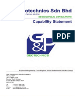 G&P Geotechnics SDN Bhd-Company Profile