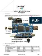AU8522 MT USB TV Stick Design Brief R1.0