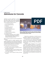 Admixtures for Concrete