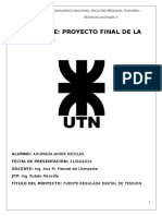 Informe Proyecto Digitales II