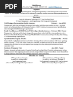 Nikhilbharani Resume