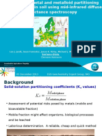 03 Martin Et Al Prediction of Metal & Metalloid Partitioning Coefficients in Soil Using MIR Spectros