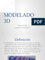 Modelado 3D: Proceso de creación de modelos tridimensionales