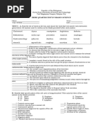 Grade 8 Science 3rd Quarter