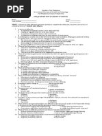 Grade 10 Science 4th Quarter