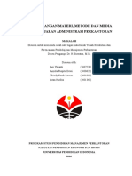 Download Makalah Materi Metode Media Pembelajaran Manajemen Perkantoran by Ani Yulianti SN321188523 doc pdf