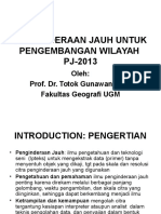 Penginderaan Jauh Untuk Pengembangan Wilayah s2-Pj