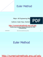 Ode PPT Euler