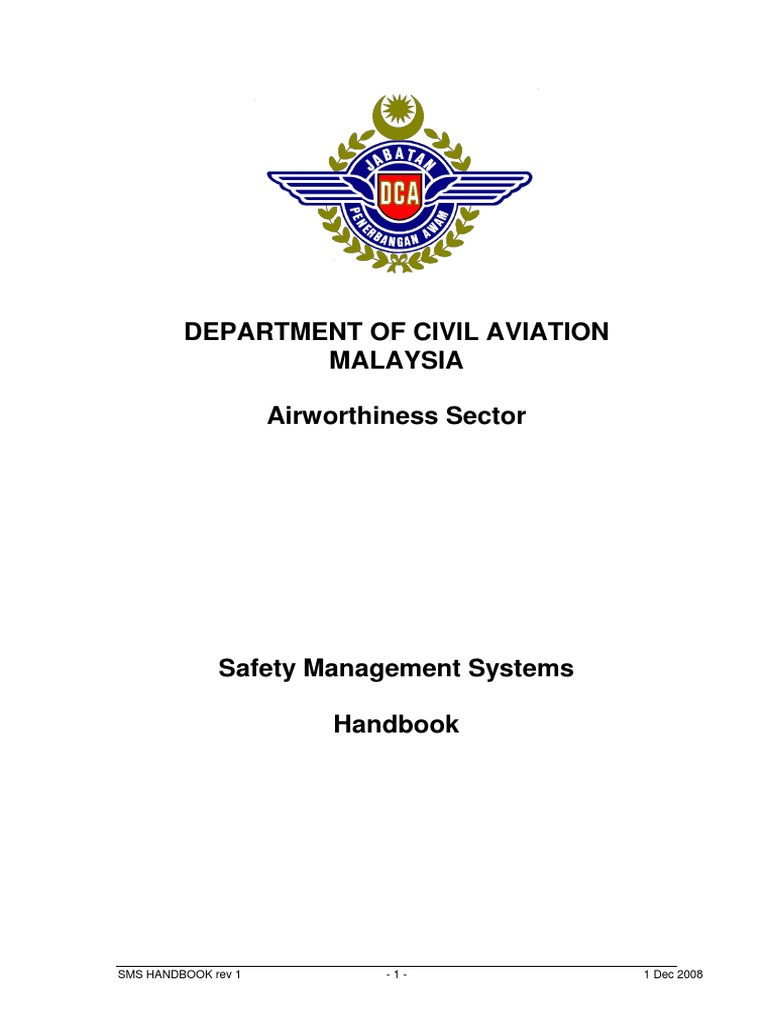 Safety Management Systems Handbook | PDF | Risk Management | Risk