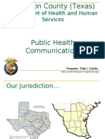 Presenter-Cameron County-Public Health Bi National Response