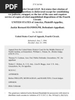 United States v. Jackie Bernard Randolph, 27 F.3d 564, 4th Cir. (1994)