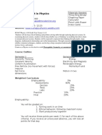 Syllabus - Physics