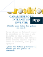 Ganar Dinero en Internet Sin Invertir