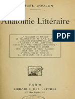 Coulon, Marcel - ANATOMIE LITTERAIRE La Precocité de Rimbaud