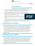 The Writing Process Handout