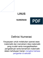 4) Numerasi Dalam LINUS