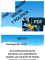 participacion social y politica