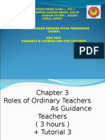 Topic 3 Roles of Ordinary Teachers as a Guidance Teacher