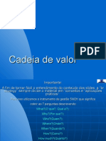 Cadeia de Valor