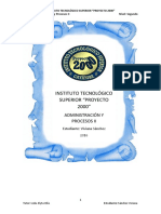 Materia de Administración y Procesos Ii PDF